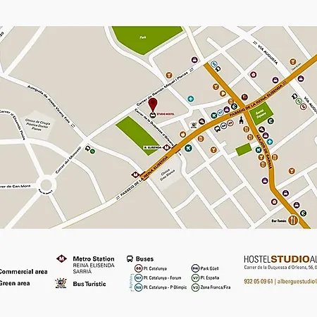 Studio Hostel Βαρκελώνη